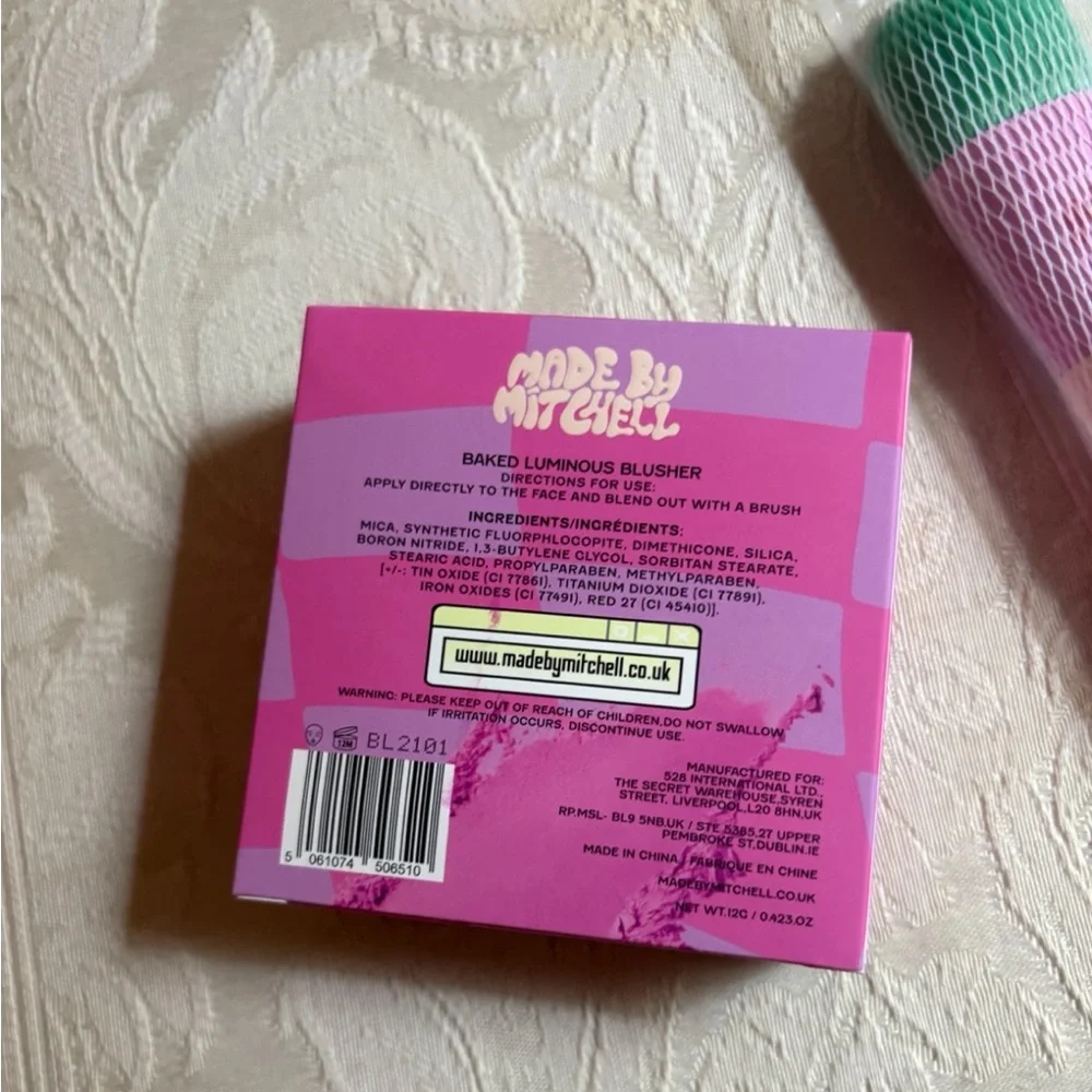 Made by Mitchell Blursh Pods Baked Blush & Brush Bundle Bit My Tongue BNIB